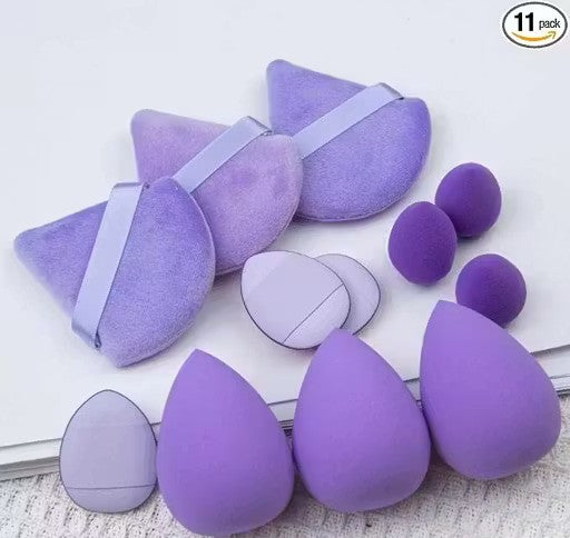 Professional 12pcs Small, medium and large combination set Makeup Puff