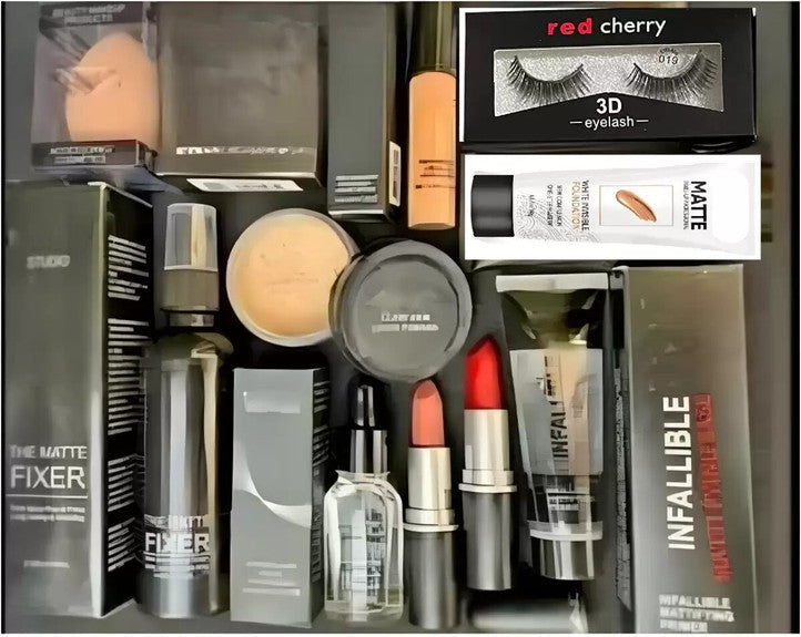Beauty Makeup Kit (Pack of 10) | Complete Makeup Combo for Women