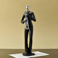 Modern Saxophone Sculpture