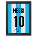 Lionel Messi Poster Argentina No 10 Shirt