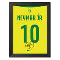 Neymar Jr Poster Brazil No 10 Shirt