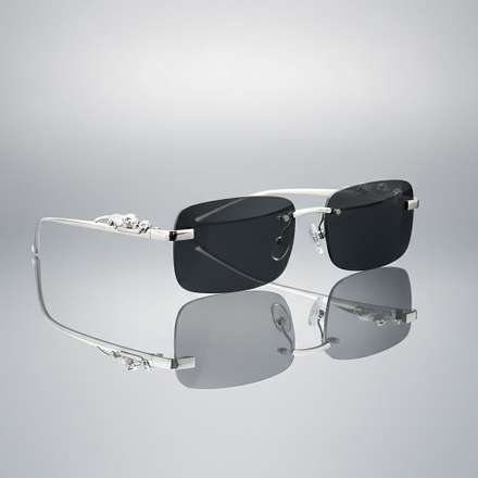 Rectangular Sunglasses | Black UV Protection