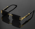 Unisex Polarized Retro Square Sunglasses | Black UV Protection