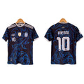 Argentina Messi 2026 World Cup Away Kit Half Sleeve Sublimation