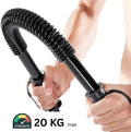 Heavy Duty Power Twister Bar for Upper Body Strength | Arm, Chest & Shoulder Workout Equipment (Black)