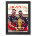 Virat Kohli AB de Villiers Poster RCB Champion Poster