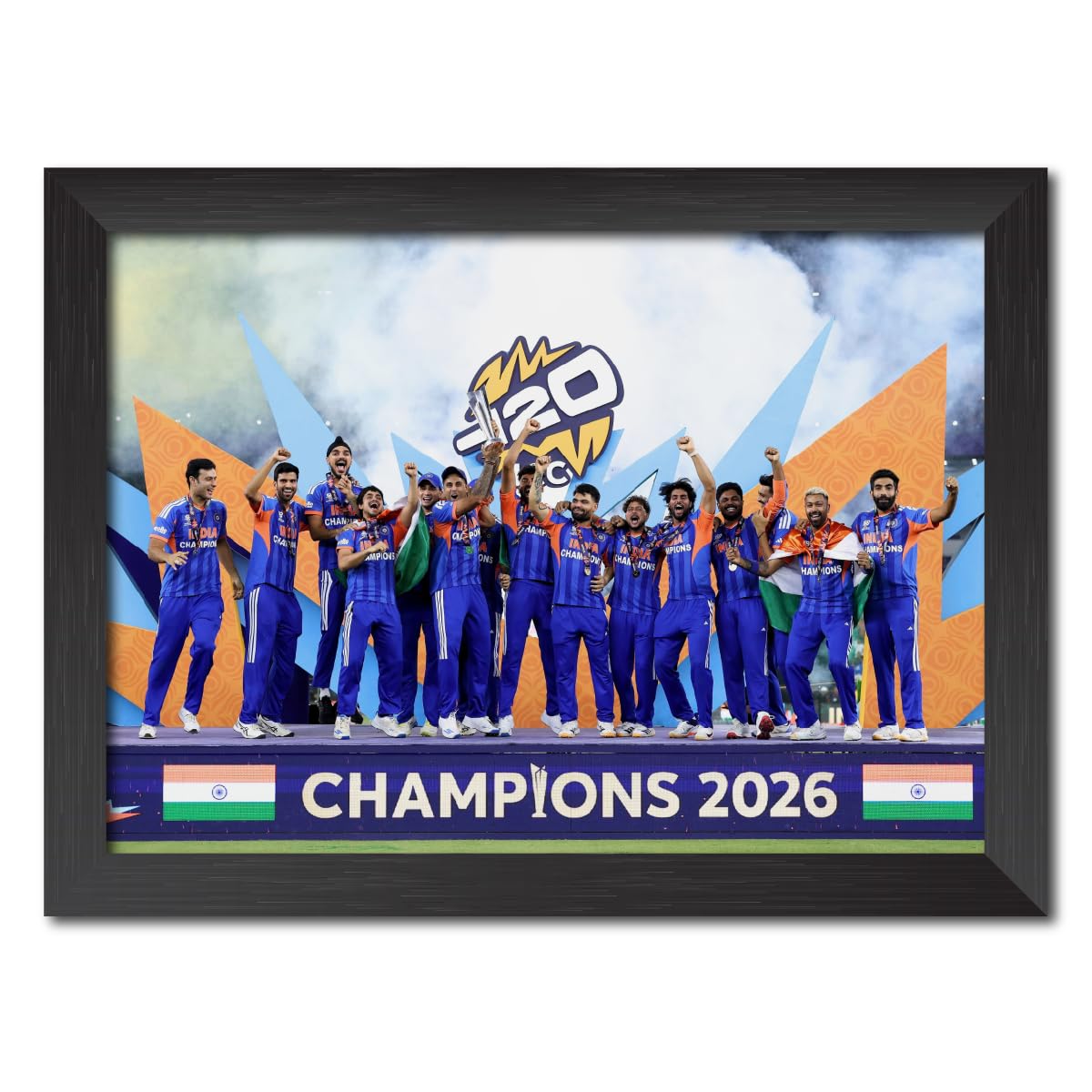 India T20 Cricket Worldcup Poster 2026